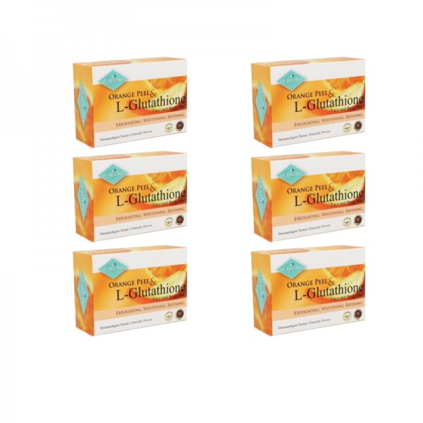 Diamond Orange Peel Soap Bar by 6